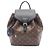 Zaino/Borsa Louis Vuitton Montsouris NM PM Monogram Marrone Nero