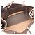 Borsa Tote Loewe Anagram Traforata Beige - vista 3
