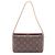 Borsa a mano Louis Vuitton Recital Monogram Marrone