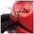 Borsa a mano Loewe Traveler Bowling Rosso - vista 8