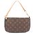 Louis Vuitton Pochette Accessoires Monogram Handbag Marron