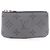 Louis Vuitton Pochette Clé Monogram Eclipse Reverse Wallet Castaño Negro