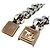Collana a catena Fendi 7AJ293 Argento - vista 12