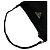 Mini borsa Prada Triangle Plate Pouch Nero - vista 5