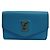 Louis Vuitton M81157 Portefeuille Lock Mini Taurillon Tri-fold Wallet Blu