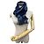 Hermès Foulard Hermes Clic Clac in Navy Blu navy - vista 7
