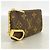 Louis Vuitton Monogram Pochette Clé Geldbörse/Münzbeutel Braun - Ansicht 2