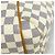 Borsa Tote Louis Vuitton Damier Azur Totally PM Bianco - vista 7