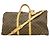 Louis Vuitton Boston Monogram Keepall Bandoulière 60 Marrone
