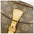 Borsa a tracolla Louis Vuitton Monogram Jeune Fille PM Marrone - vista 9