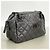 Borsa a tracolla Chanel 2.55 in pelle matelassé nera Nero - vista 2