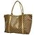 Borsa Tote Gucci GG Crystal Marrone