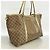 Borsa Tote Gucci GG Crystal Marrone - vista 2