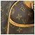 Borsa Louis Vuitton Monogram Deauville Marrone - vista 7