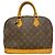 Borsa a mano Louis Vuitton Alma Monogram Marrone