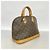 Borsa a mano Louis Vuitton Alma Monogram Marrone - vista 2