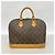Borsa a mano Louis Vuitton Alma Monogram Marrone - vista 9