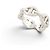 Ring Hermès ANELLO HERMES CHAINE D'ANCRE ENCHAINEE PM H109507B 52 ARGENTO 925 5.5GR
