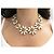 NUOVO SET COLLANA + ORECCHINI DOLCE & GABBANA DAISY FLEURS Bianco - vista 13