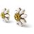 NUOVO SET COLLANA + ORECCHINI DOLCE & GABBANA DAISY FLEURS Bianco - vista 6
