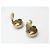 ORECCHINI VINTAGE CHANEL A POMPOLLO PERLE LOGO CC CASTELLANE 1989 EARRINGS D'oro - vista 4