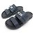 Hermès NEUE HERMES JACKSON SANDALEN H242949Z 41 EPSOM LEDER BLAU SHOES Marineblau
