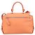 Salvatore Ferragamo Sofia Satchel Leather Medium Arancione - vista 2