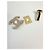 CHANEL fibbia CC turnlock oro swarovski D'oro - vista 3