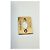 CHANEL fibbia CC turnlock oro swarovski D'oro - vista 5