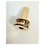 CHANEL fibbia CC turnlock oro swarovski D'oro - vista 7