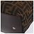 FENDI Zucca Canvas Hand Bag Black Brown - vista 16