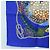 Hermès HERMES Carre 90 Scarf  Grands Fonds  Silk Blue - vista 8