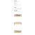 Chloé Bracciale Ricamato Signature Logo Beige Brown Marrone - vista 2