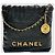 Chanel Mini Bag 22 Nero in Pelle di Vitello - vista 2