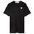 Comme Des Garcons Damen T-Shirt Schwarz mit goldenem Herz-Patch