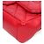 Chanel Borsa a tracolla matelassé rossa con patta Rosso - vista 6
