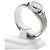 Gucci Reloj de acero quartz para mujer con esfera de diamantes Blanco - vista 4