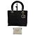 Dior Borsa Tote Small Lady Cannage (Nero con Hardware Argento)