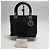 Dior Borsa Tote Small Lady Cannage (Nero con Hardware Argento) - vista 3
