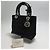 Dior Borsa Tote Small Lady Cannage (Nero con Hardware Argento) - vista 6