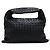 Bottega Veneta Borsa hobo tote piccola Intrecciato nera Nero - vista 4