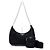 Prada Borsa a spalla e crossbody multi Hobo Re-Edition in Tessuto nero