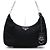 Prada Borsa a spalla e crossbody multi Hobo Re-Edition in Tessuto nero - vista 2