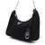 Prada Borsa a spalla e crossbody multi Hobo Re-Edition in Tessuto nero - vista 3