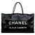 Chanel Borsa a tracolla Essential Black Stitch Nero