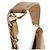 Chanel Borsa a tracolla Beige Caviar Big CC Chain Marrone - vista 8