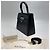 Salvatore Ferragamo Borsa Tote Gancini Borsa a Tracolla (Premium, Black) Nero - vista 6