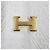 Hermès Buckle Reversible Two-Sided Black Gold Matte Men's Leather Belt - view 6