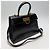 Salvatore Ferragamo Borsa a Tracolla Tote Gancini (Usata, Black) Nero - vista 5