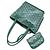 Goyard Mini Anjou Tote Bag Leder Grün - Ansicht 4
